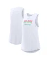 Nike White San Diego Padres City Connect Tricode High Neck Performance Tank Top In White