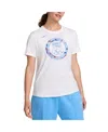 Nike Women's White Team Usa Puck Club T-shirt In White