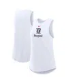 Nike Women's White Texas Rangers City Connect Tricode High Neck Performance Tank Top In White