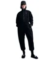 Nike Women's Windrunner Full-zip Contrast-trim Jacket In Black,white