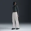Nike Women's Windrunner High-waisted Woven Open-hem Pants In White