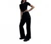 Nike Women's Windrunner High-waisted Woven Open-hem Pants In Black