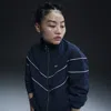Nike Women's Windrunner Loose Uv Woven Full-zip Jacket In Blue