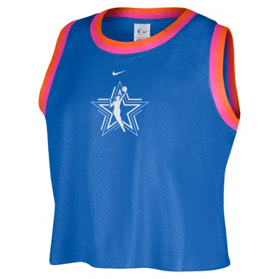 Nike Women's Wnba All-star Weekend Mesh Tank Top In Blue