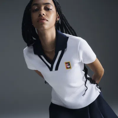 Nike Women's Women By Yoon Short-sleeve Polo In White