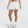 Nike Pleated High-waisted Mini Tennis Skirt In White