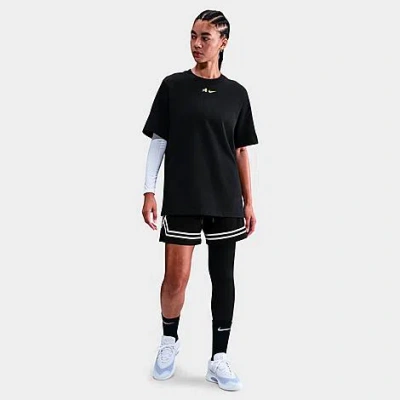 Nike Women's X A'ja Wilson Signature Short-sleeve Loose T-shirt In Black