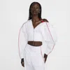 Nike X Jacquemus Crop Track Jacket In White