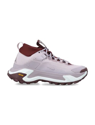 Nike Acg Zegama Hike Trail Sneakers With Vibram Megagrip Sole In Purple
