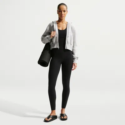 Nike Women's Zenvy Dri-fit Full-length Bodysuit In Black