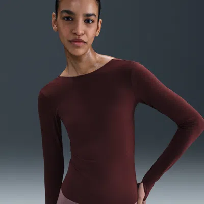 NIKE WOMEN'S ZENVY DRI-FIT LONG-SLEEVE TOP,1015767113