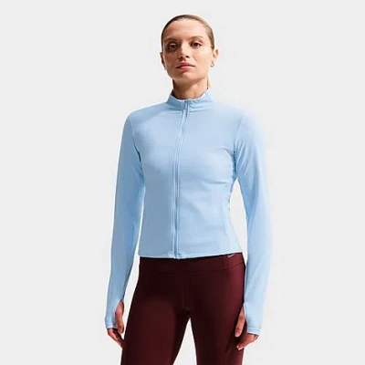 Nike Women's Zenvy Dri-fit Full-zip Jacket In Blue