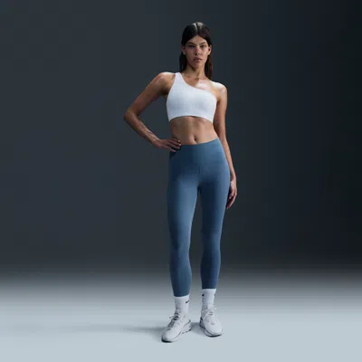 Nike Women's Zenvy Gentle-support High-waisted 7/8 Leggings In Blue