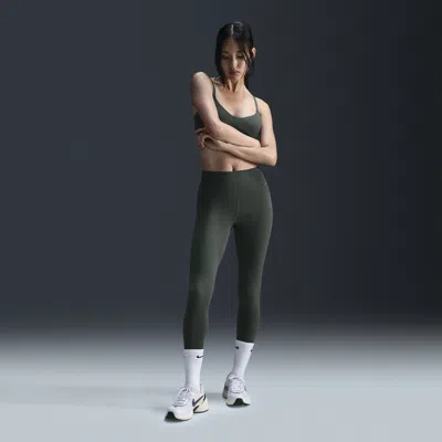 Nike Women's Zenvy Gentle-support High-waisted 7/8 Leggings In Green