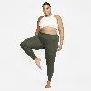 Nike Women's Zenvy Gentle-support High-waisted Full-length Leggings (plus Size) In Green