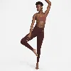 Nike Women's Zenvy Gentle-support High-waisted Full-length Leggings In Red