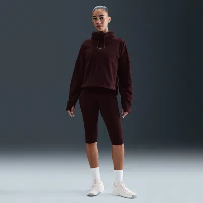 Nike Women's Zenvy High-waisted Capri Leggings In Purple