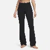 Nike Women's Zenvy High-waisted Flared Leggings In Black