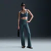 Nike Women's Zenvy High-waisted Flared Leggings In Blue