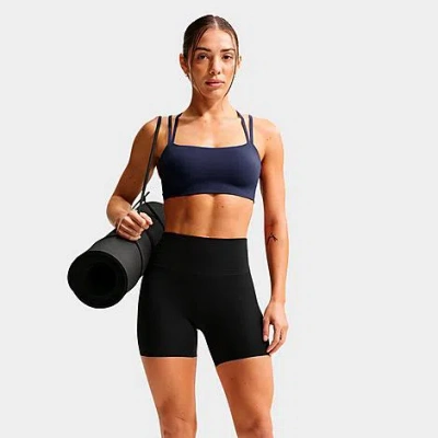 Nike Women's Zenvy High-waisted 5" Biker Shorts In Black
