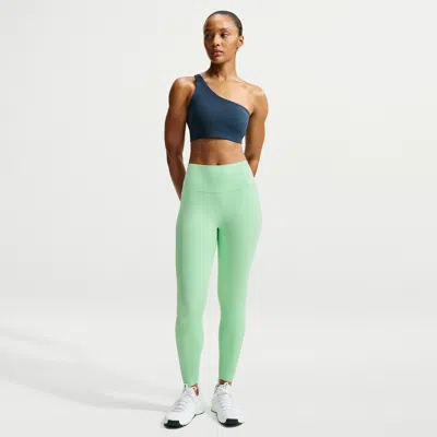 Nike Women's Zenvy High-waisted 7/8 Leggings With No Front Seam In Green