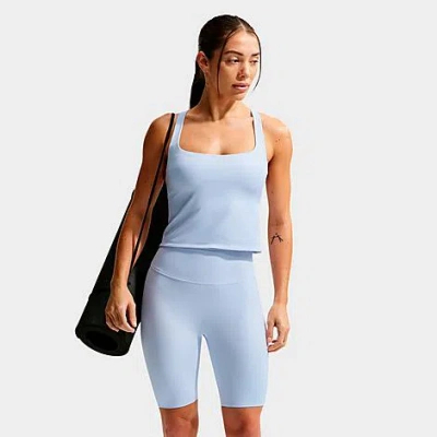 Nike Women's Zenvy Light Support Sports Bra Tank In Blue