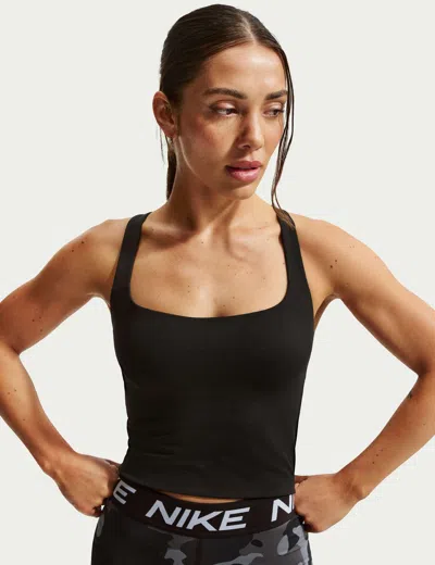 Nike Zenvy Bra Tank In Black