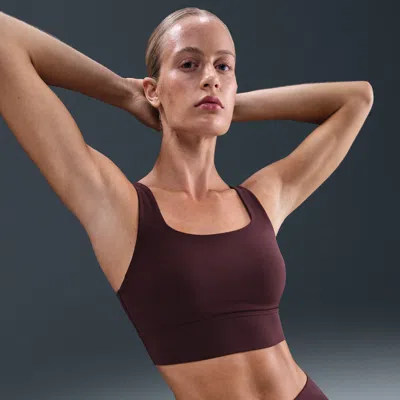 Nike Women's Zenvy Medium-support Padded Longline Sports Bra