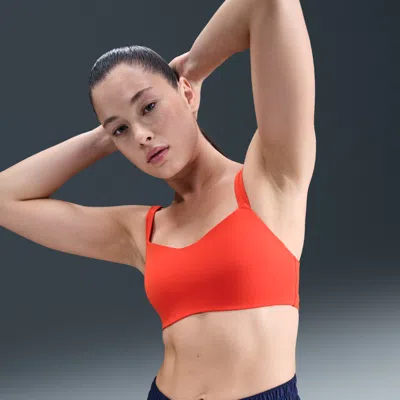 Nike Women's Zenvy Strappy Light-support Padded Sports Bra