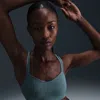 Nike Women's Zenvy Strappy Light-support Padded Sports Bra In Blue