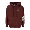 Nike Women's Zip Hoodie Sportswear Dnc Fleece Full-zip Hoodie Earth In Earth