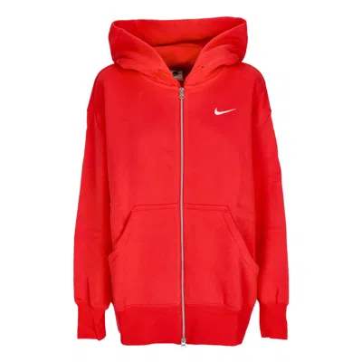 Nike Women's Los Angeles Angels Authentic Collection  Therma Mlb Pullover Hoodie In University Red/sail