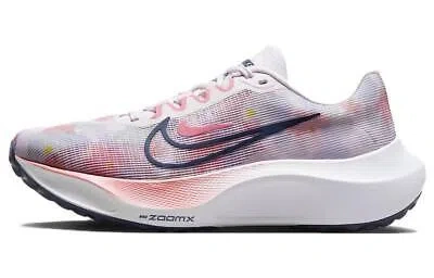 Pre-owned Nike Women's Zoom Fly 5 Premium 'floral Watercolor' Dv7894-600 In Pink