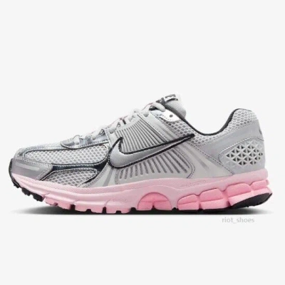 Pre-owned Nike Women's Zoom Vomero "photon Dust/pink" (hf1877-001) Expeditedship In Silver, Pink