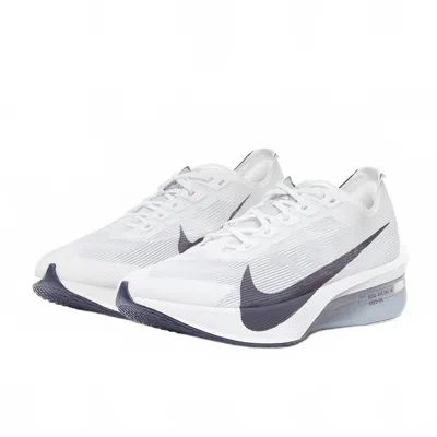 Nike Women's Zoomx Vaporfly Next Shoe In White/gridiron-obsidian Mist