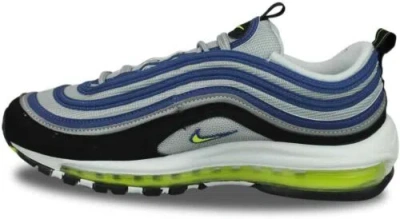 Pre-owned Nike Womens Air Max 97 Og Low-top Fashion Sneakers 11.5 In Blue