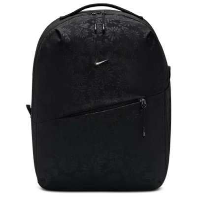Nike Womens Aura Backpack In Black/black/gunmetal