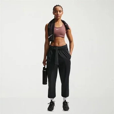 Nike Womens Cinched Regular Fit Jogger Pant In Black