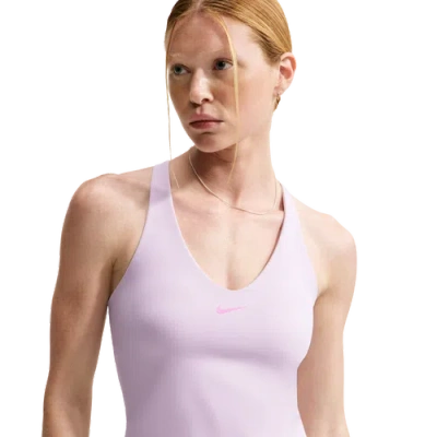 Nike Womens Drifit Universal Medium Support Bra Tank In Purple