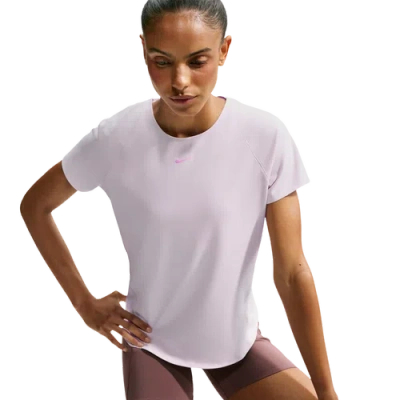Nike Womens Dri-fit Universal Ss Top In Purple