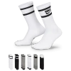 Nike Womens Gfx 6 Pack Crew Socks In White