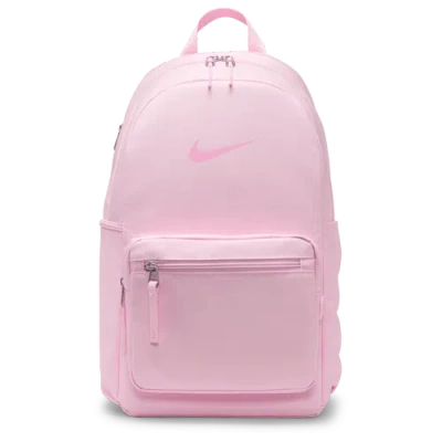 Nike Womens Heritage Eugene Winterized Backpack 2.0 In Pink Foam/pink Foam/pink Rise