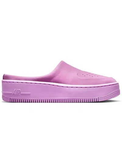Nike Womens Lifestyle Platform Slide Slippers In Purple