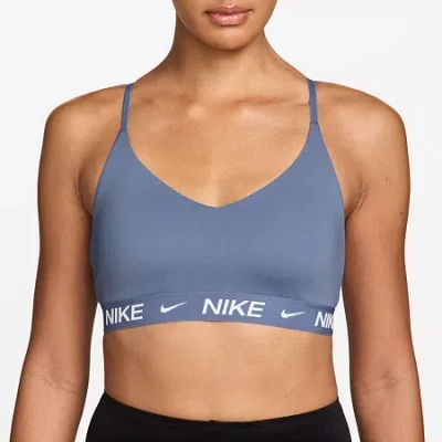 Nike Womens Light Support Sports Bra Fd1062 In Blue