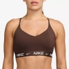 Nike Womens Light Support Sports Bra Fd1062 In Brown