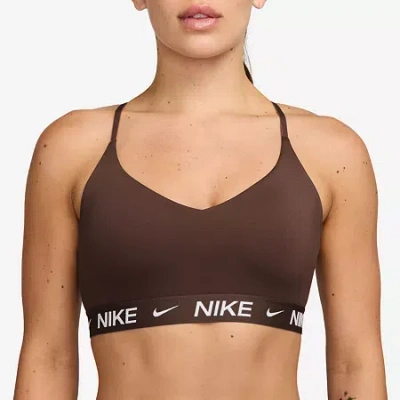 Nike Womens Light Support Sports Bra Fd1062 In Brown
