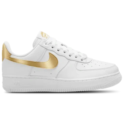 Nike Womens  Air Force 1 '07 Le Low In Gold/white