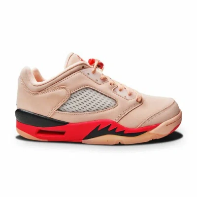 Pre-owned Nike Womens  Air Jordan 5 Retro Low "girls That Hoop" Da8016 806 Artic Orange