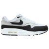 Nike Air Max 1 Leather Low-top Trainers In Black/white/white