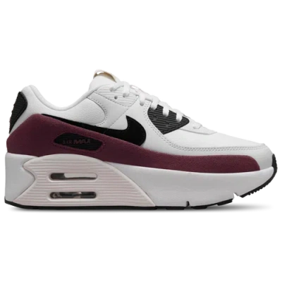 Nike Womens  Air Max 90 Lv8 In Sail/black/night Maroon/phantom